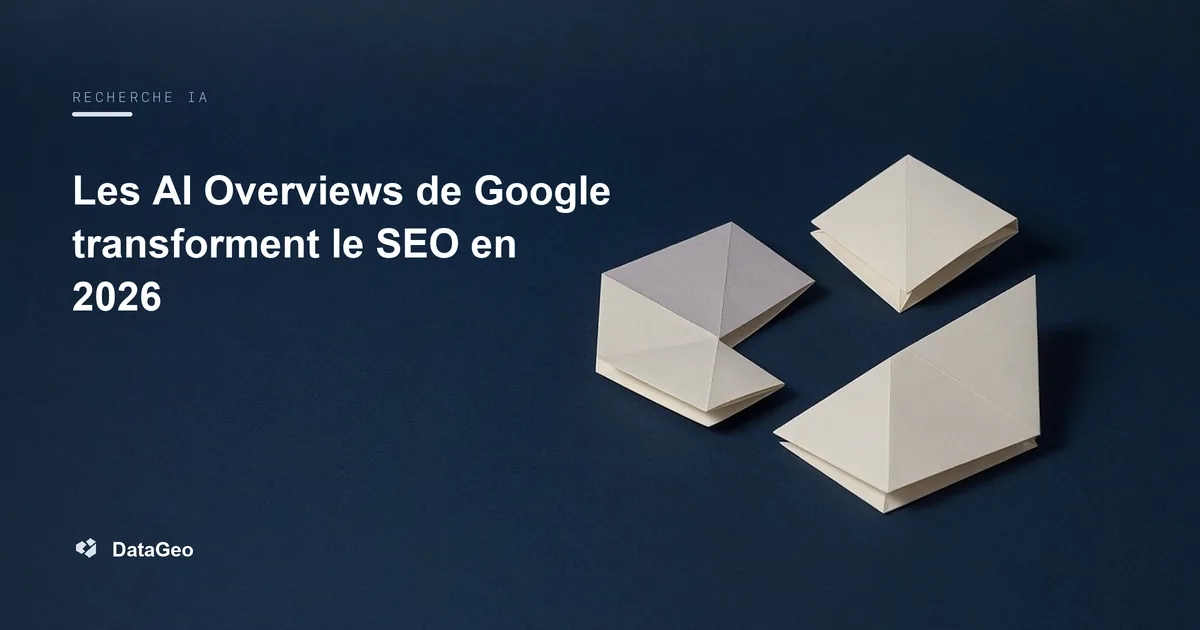 Impact des AI Overviews de Google sur le SEO en 2026