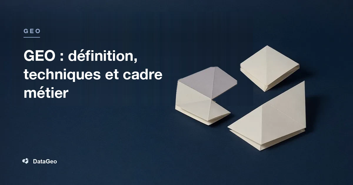 GEO Generative Engine Optimization : définition, techniques et cadre métier