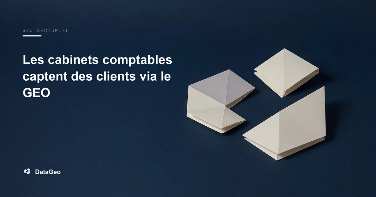 Les cabinets comptables captent des clients via le GEO