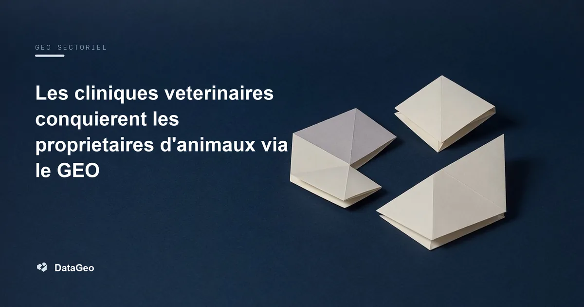 Les cliniques veterinaires conquierent les proprietaires d'animaux via le GEO
